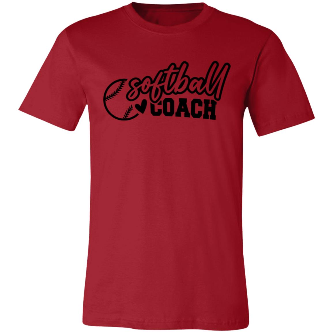 Softball Coach | Unisex Jersey Short-Sleeve T-Shirt