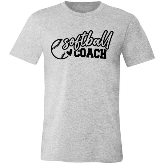 Softball Coach | Unisex Jersey Short-Sleeve T-Shirt