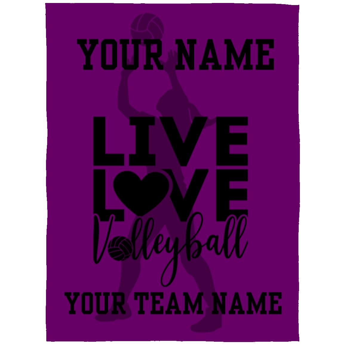 Volleyball Blanket | Arctic Fleece Blanket 60x80