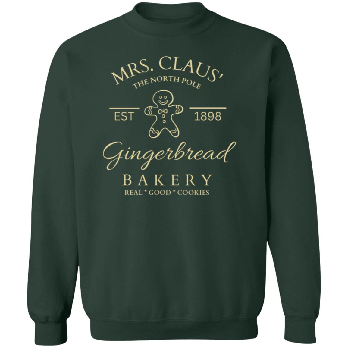 Mrs Claus' Gingerbreak Bakery - Unisex Crew Sweatshirt