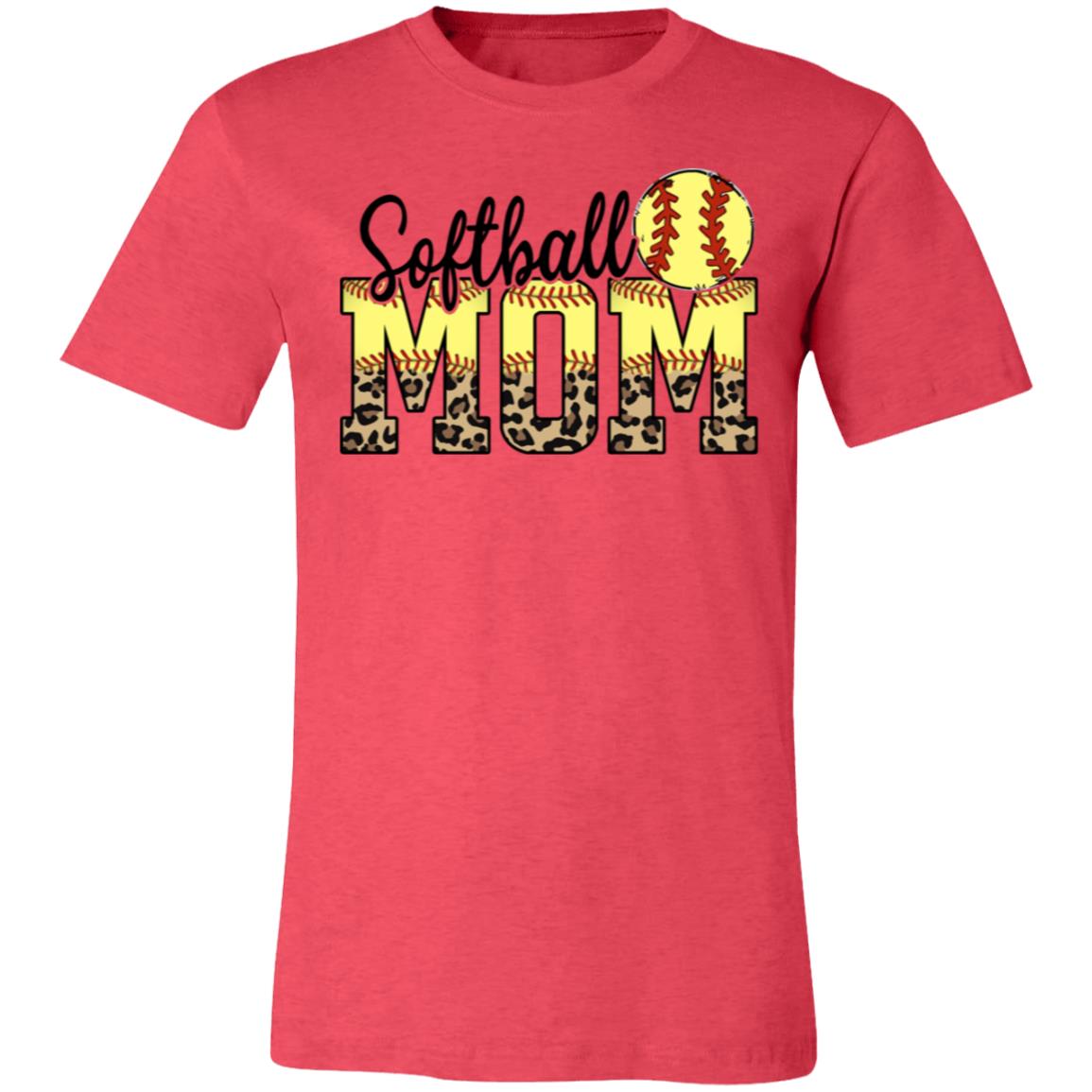 Softball Mom | Unisex Jersey Short-Sleeve T-Shirt