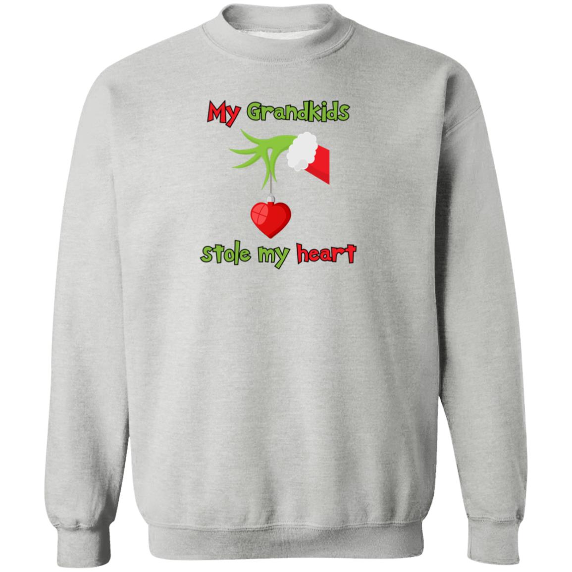 My Grandkids G180 Crewneck Pullover Sweatshirt