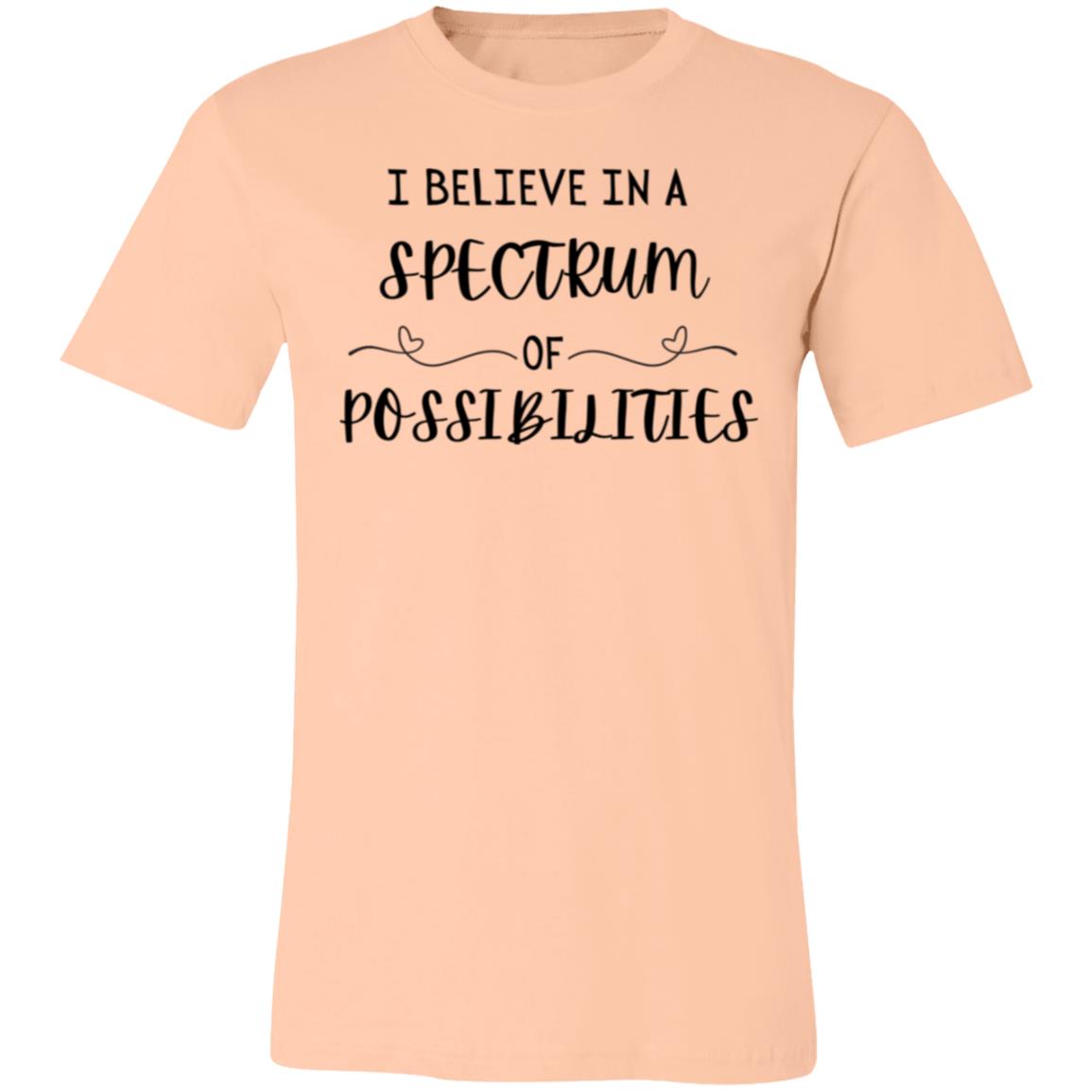 SPECTRUM OF POSSIBILITES | Unisex Jersey Short-Sleeve T-Shirt