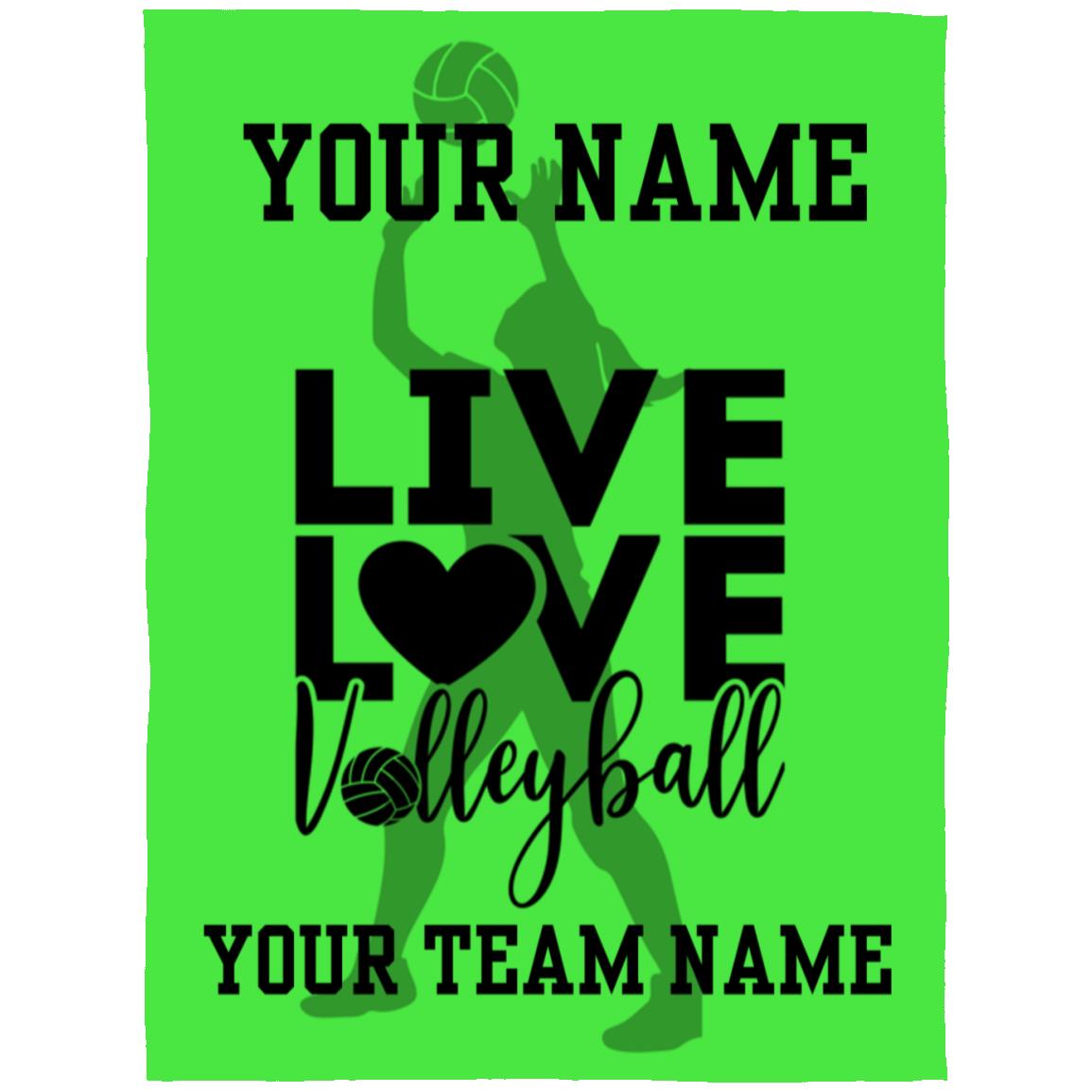 Volleyball Blanket | Arctic Fleece Blanket 60x80