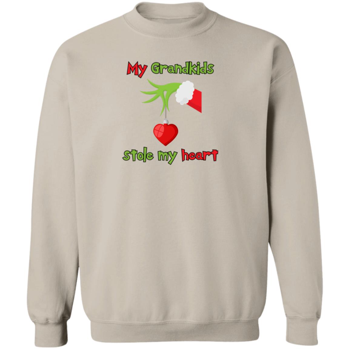 My Grandkids G180 Crewneck Pullover Sweatshirt