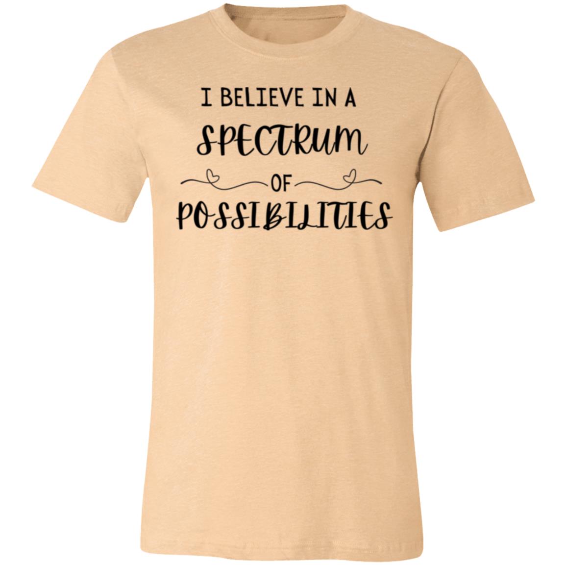 SPECTRUM OF POSSIBILITES | Unisex Jersey Short-Sleeve T-Shirt