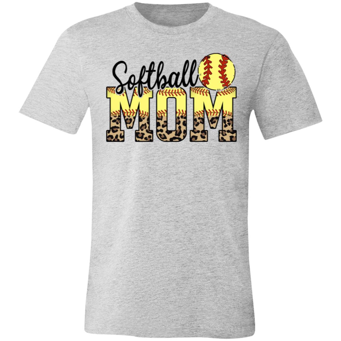 Softball Mom | Unisex Jersey Short-Sleeve T-Shirt