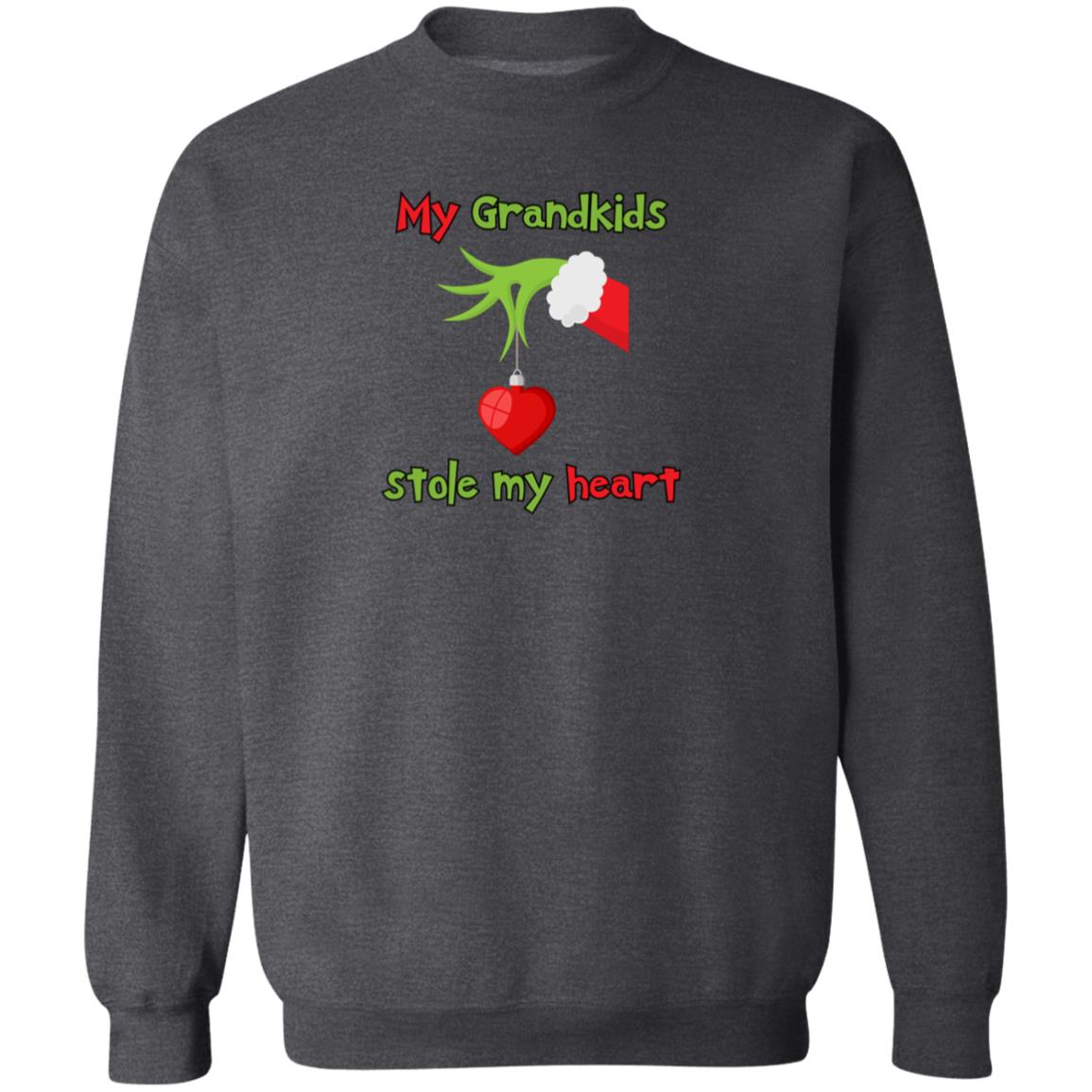 My Grandkids G180 Crewneck Pullover Sweatshirt