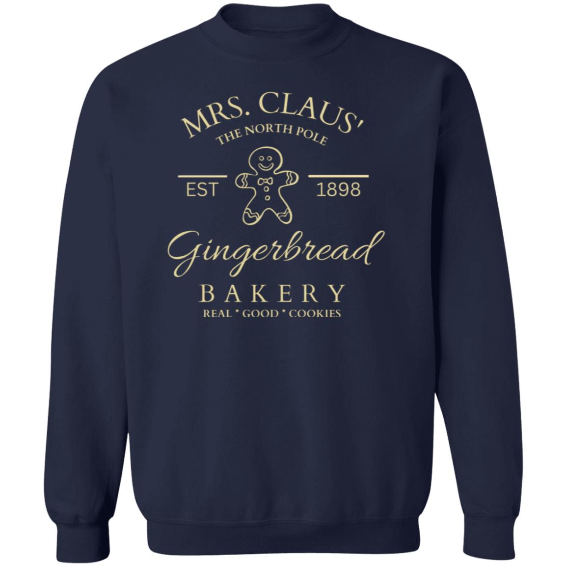 Mrs Claus' Gingerbreak Bakery - Unisex Crew Sweatshirt