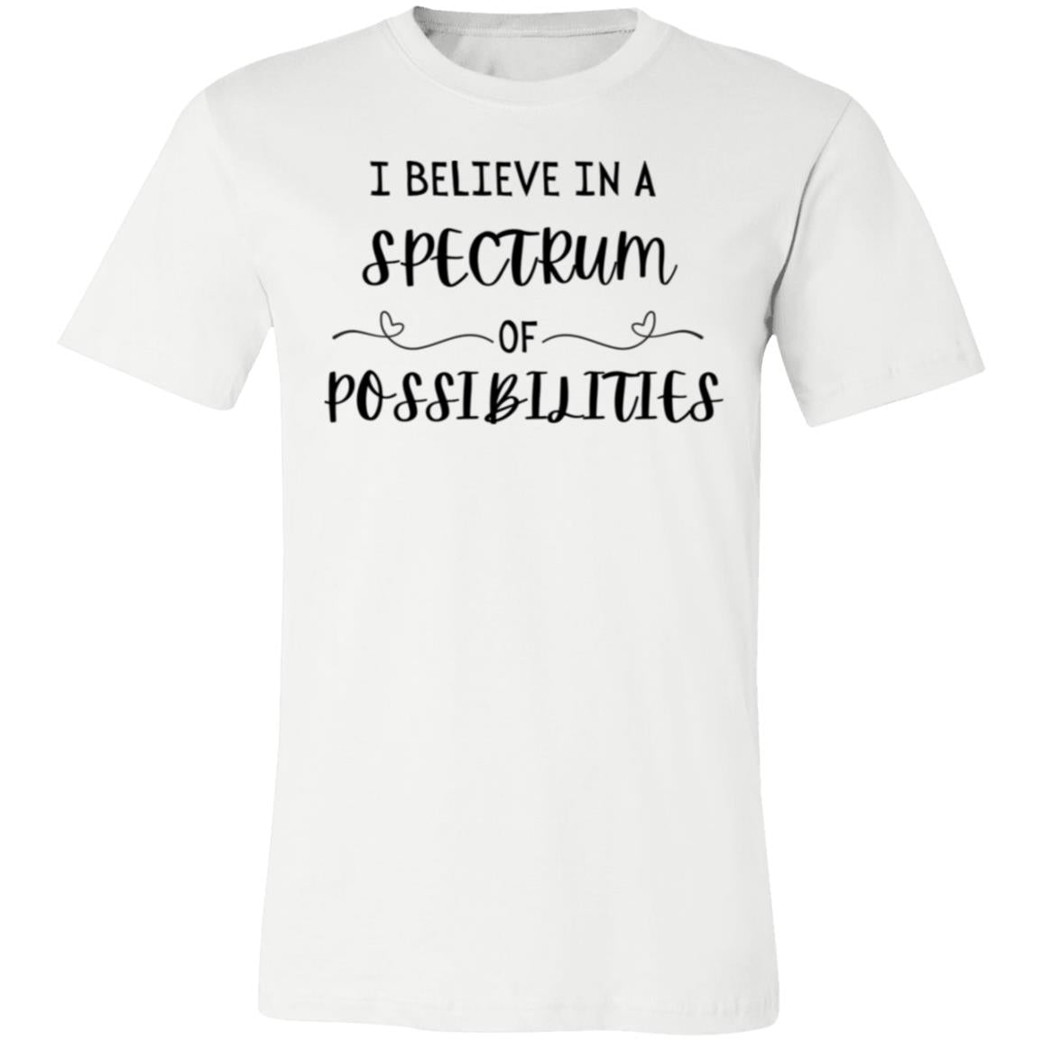 SPECTRUM OF POSSIBILITES | Unisex Jersey Short-Sleeve T-Shirt