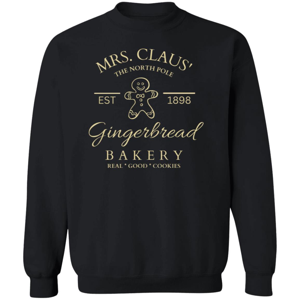 Mrs Claus' Gingerbreak Bakery - Unisex Crew Sweatshirt