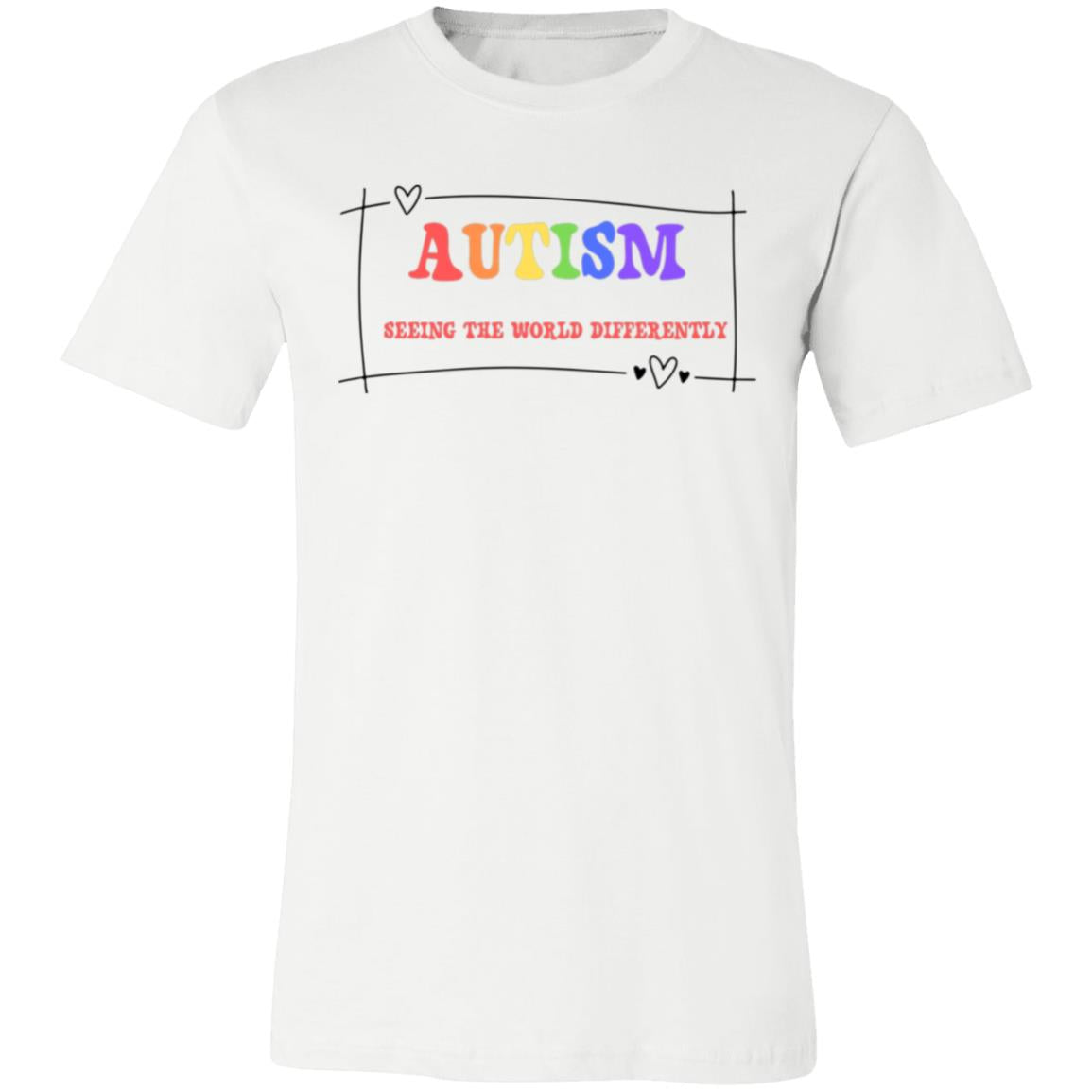 Autism Seeing the World Differently | Unisex Jersey Short-Sleeve T-Shirt