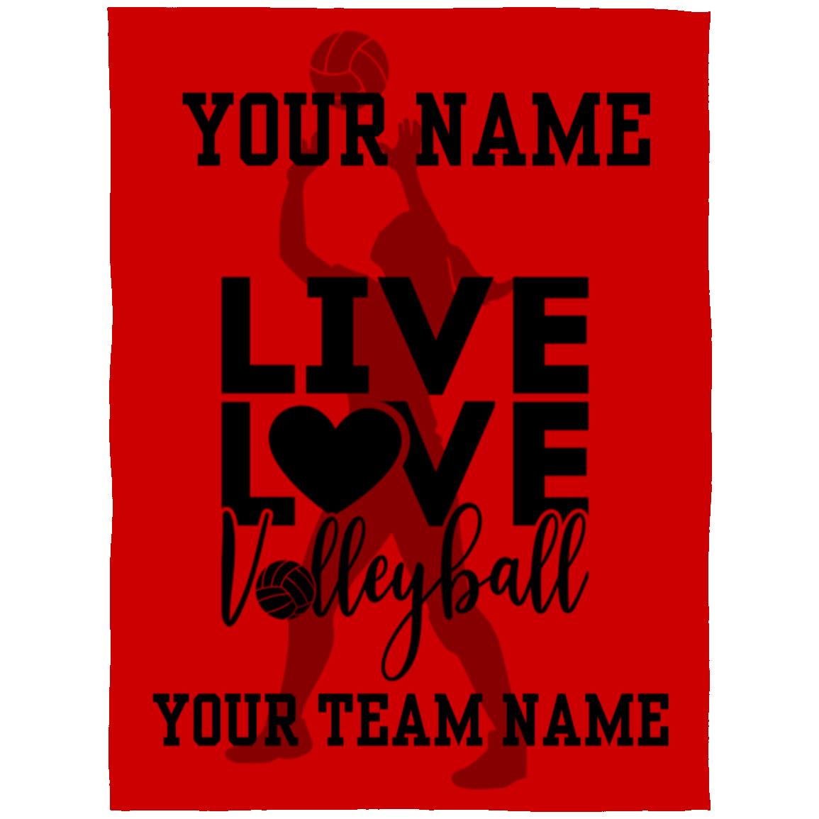 Volleyball Blanket | Arctic Fleece Blanket 60x80