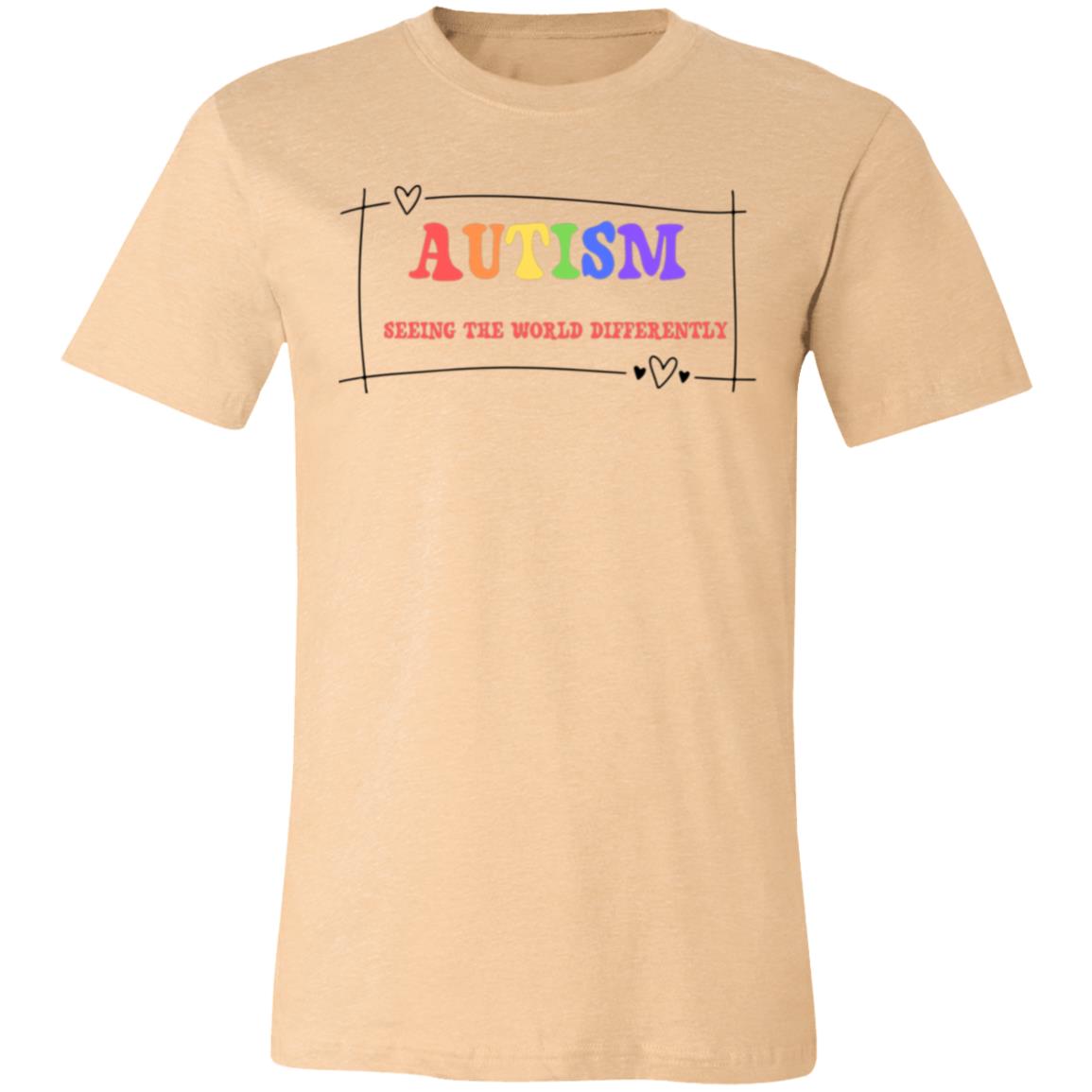 Autism Seeing the World Differently | Unisex Jersey Short-Sleeve T-Shirt