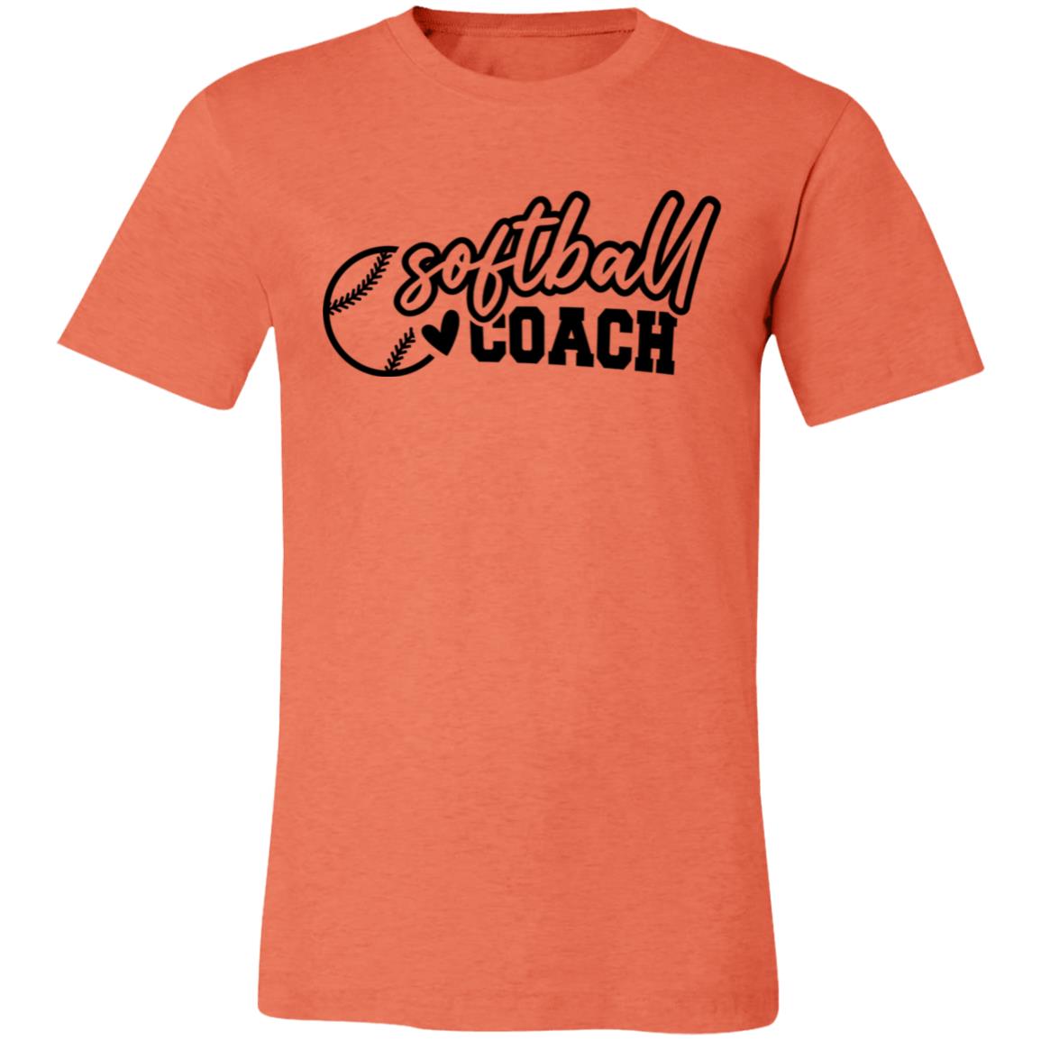 Softball Coach | Unisex Jersey Short-Sleeve T-Shirt