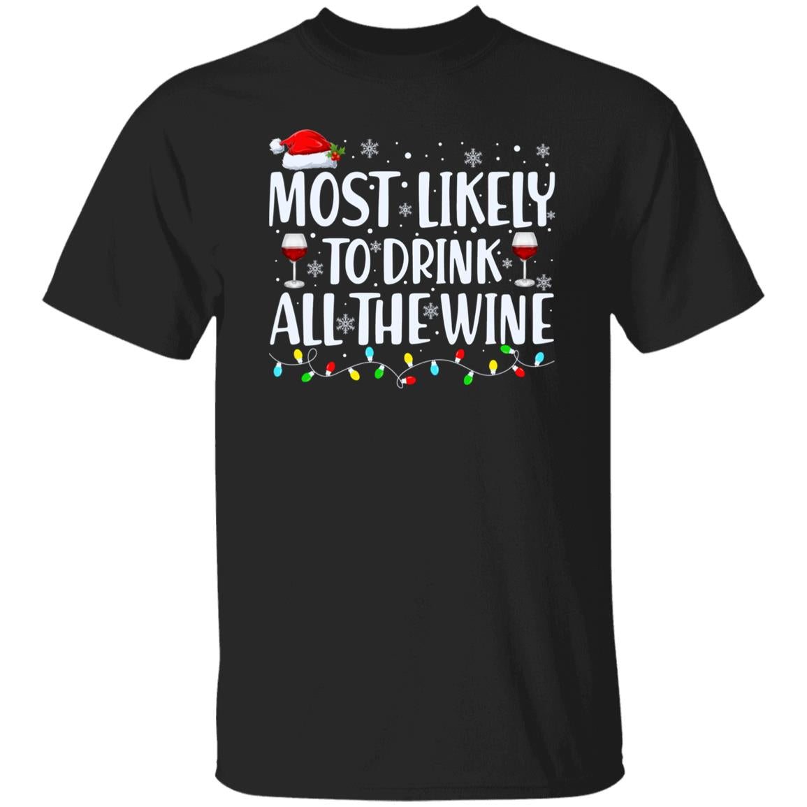 Most Likely To . . . Christmas Party/Family T-Shirts (Adult)