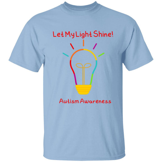 Let My Light Shine! | Youth 5.3 oz 100% Cotton T-Shirt