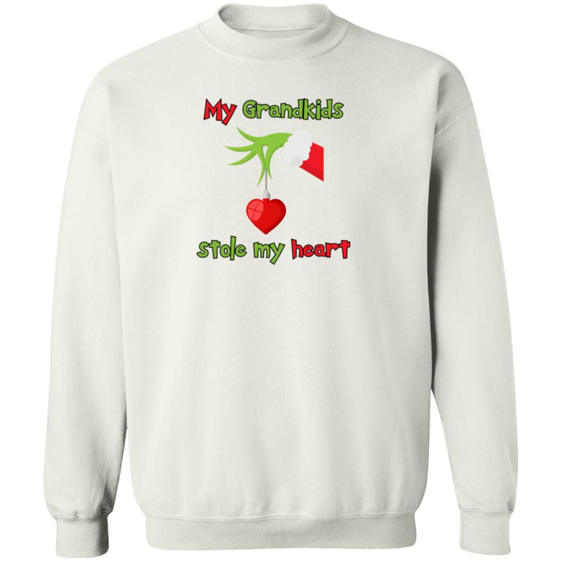 My Grandkids G180 Crewneck Pullover Sweatshirt