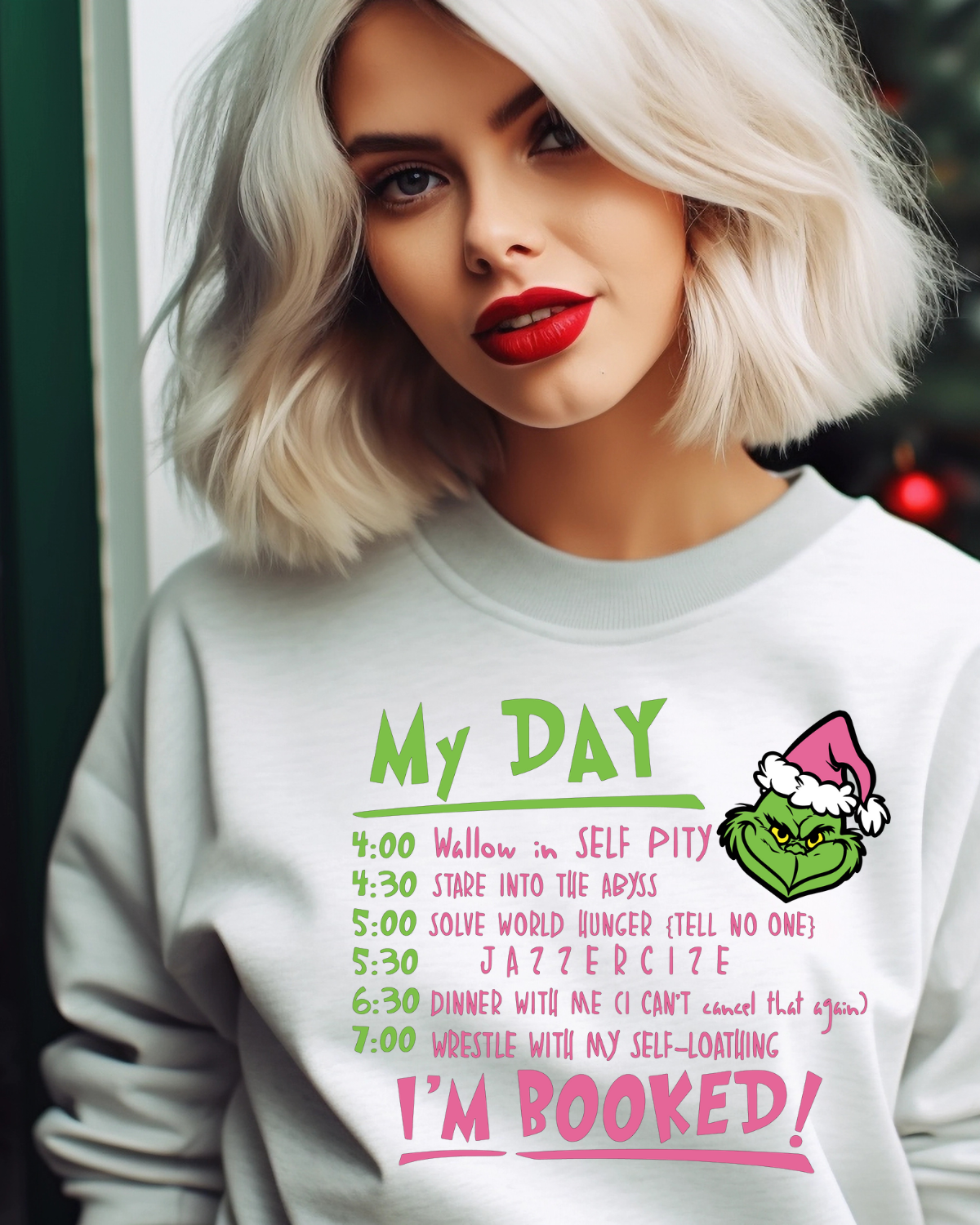 My Day in Grinch Mode | Hoodie or Crewneck