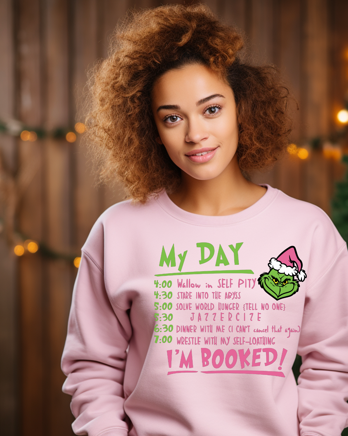 My Day in Grinch Mode | Hoodie or Crewneck