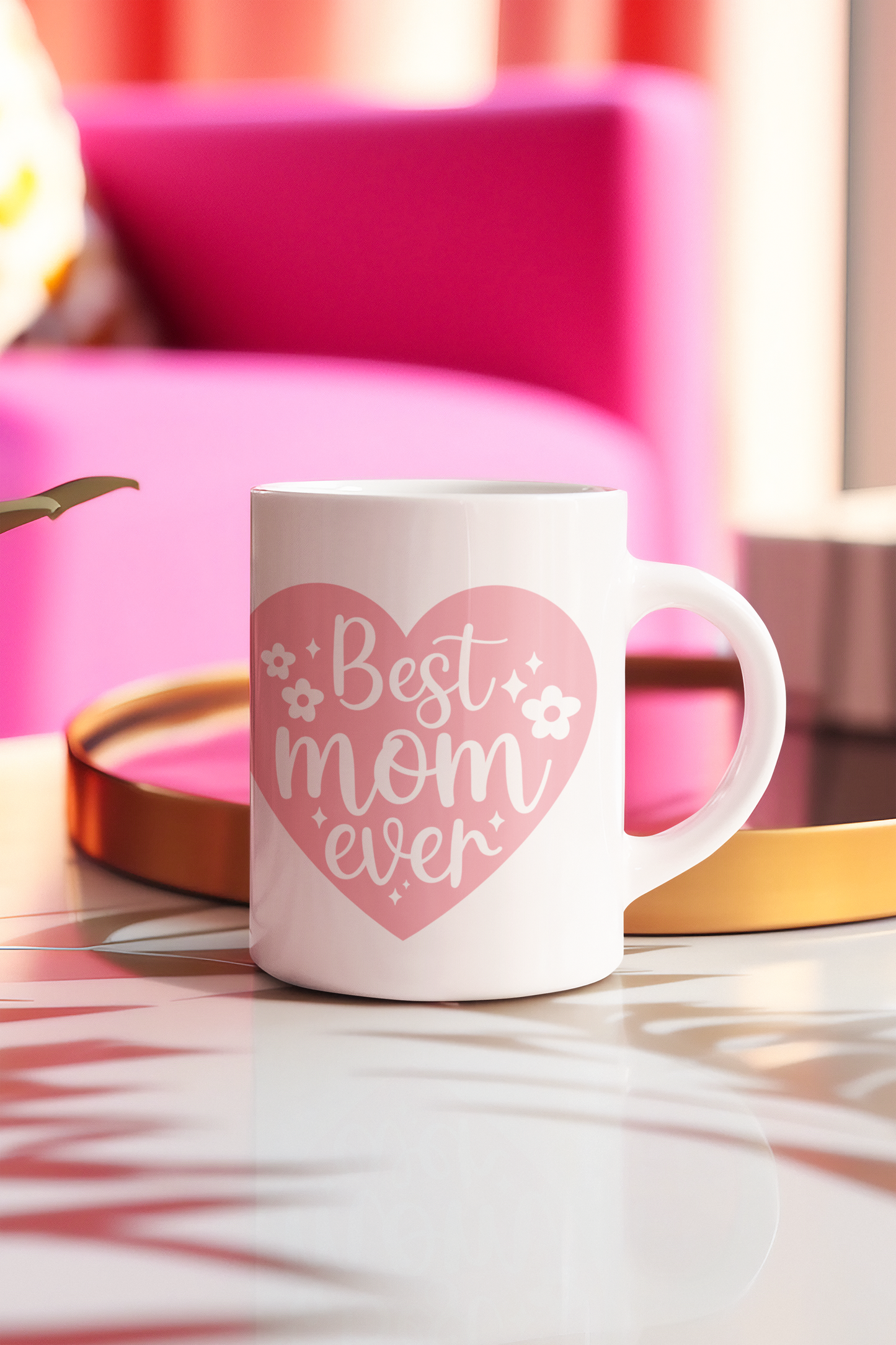 Best Mom Ever 15oz Accent Mug