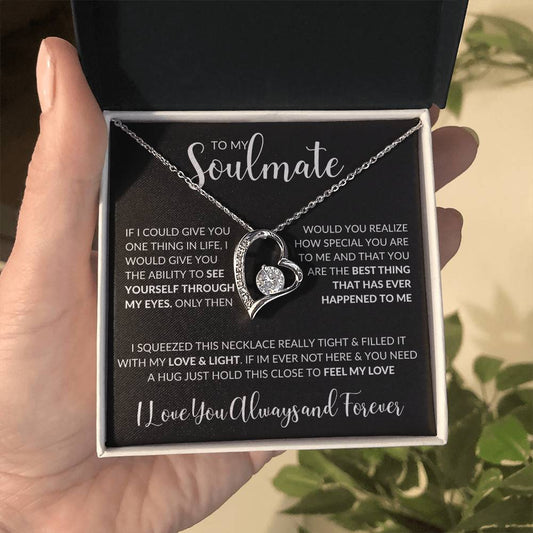 To My Soulmate | Forever Love Necklace