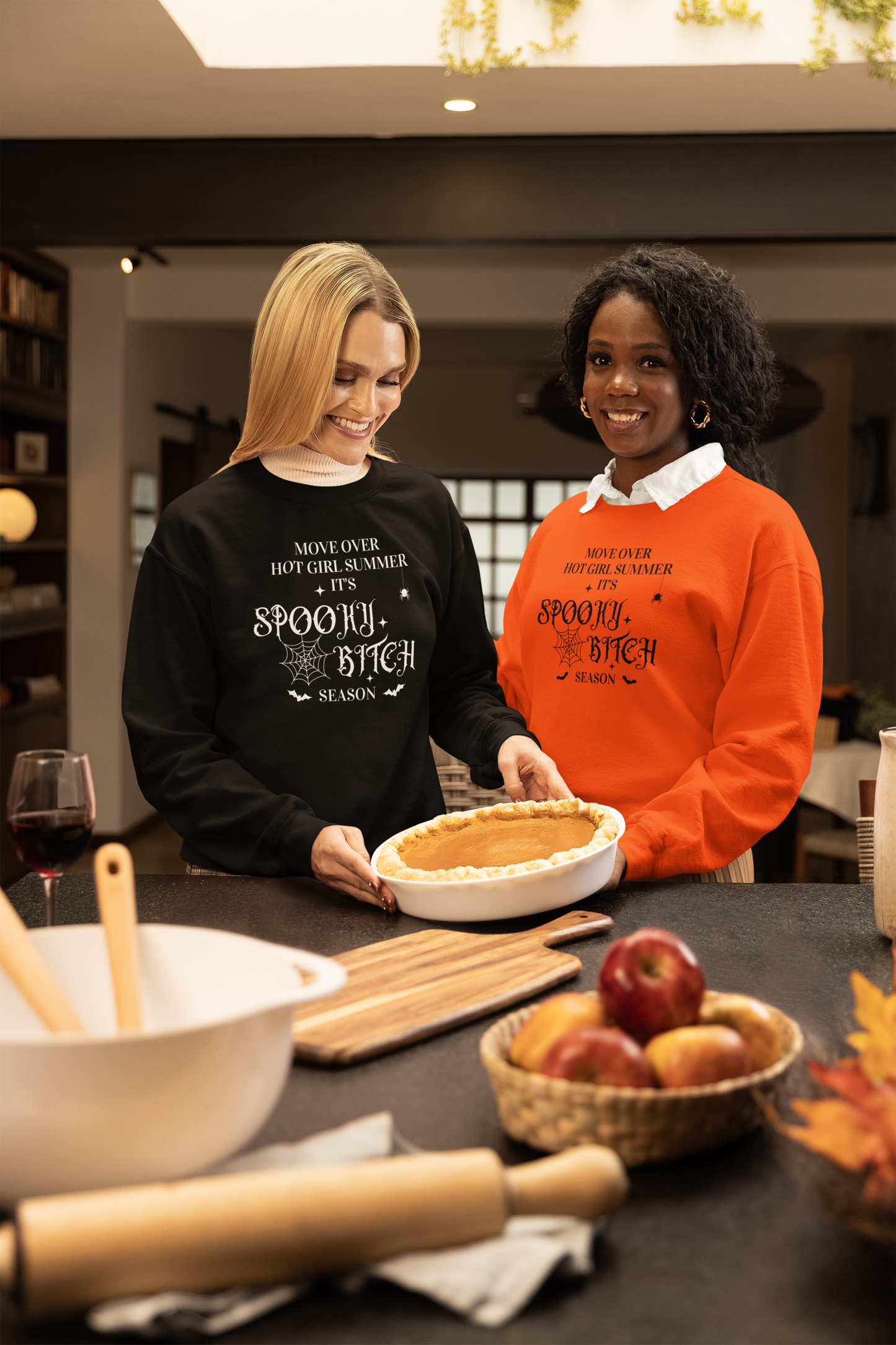 Move Over Hot Girl Summer It's Spooky Bitch Season | Crewneck Sweatshirt