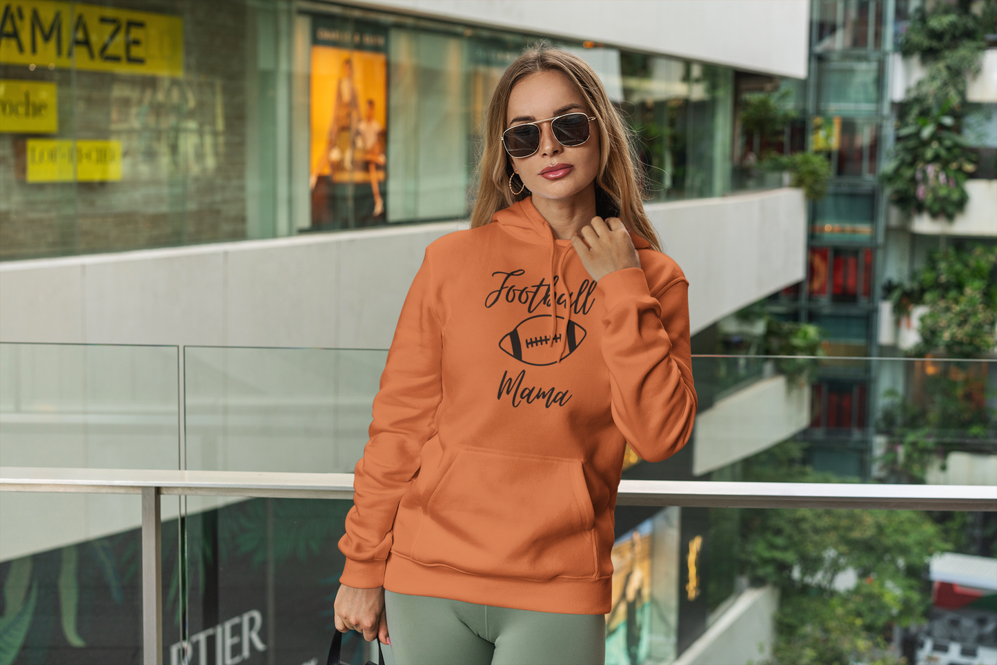 Football Mama | Pullover Hoodie