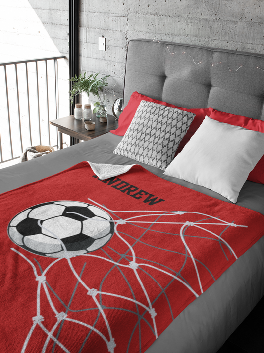 Soccer Blanket | Arctic Fleece Blanket 60x80