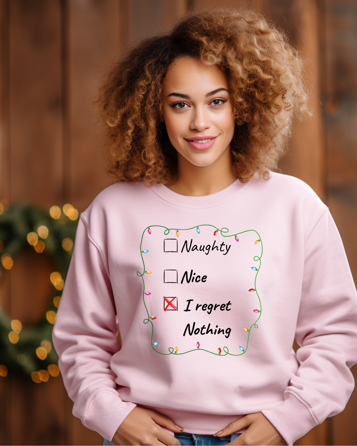 I Regret Nothing Crewneck Pullover Sweatshirt