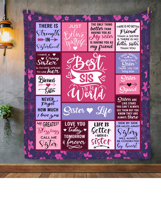 Sister Blanket | 50x60 or 60x80