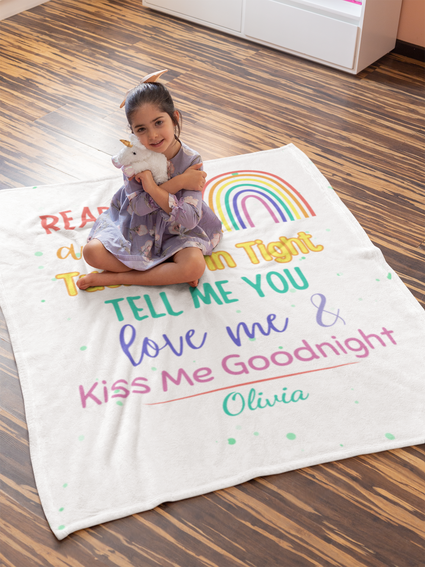 Kids "Bedtime Stories & Love" Collection [Blanket | Pillow | Canvas]